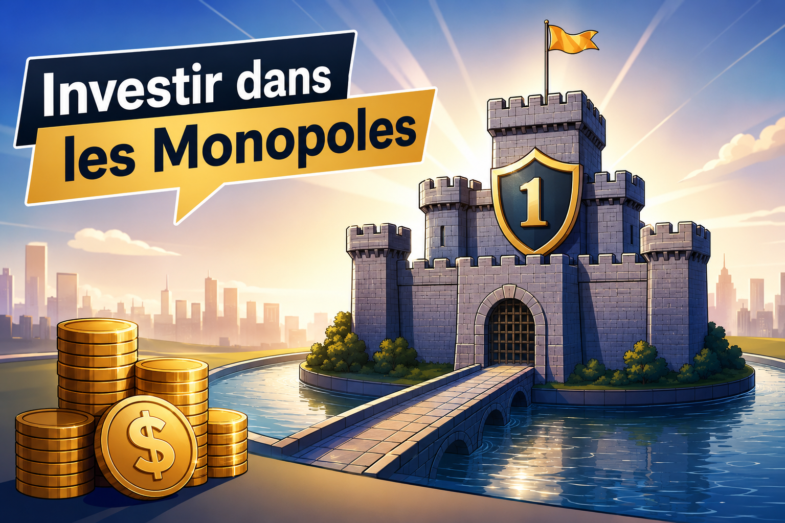 investir dans les monopoles et MOAT