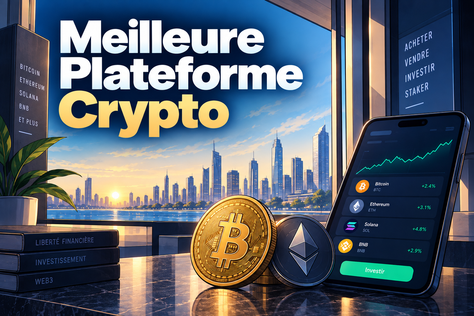 Meilleure plateforme crypto