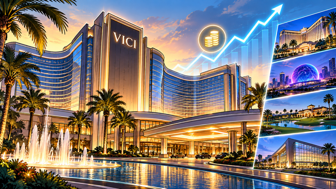 VICI Properties, foncière propriétaire de casinos à Las Vegas, et son dividende de 8 %